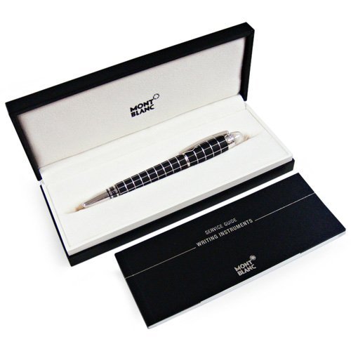 モンブラン　万年筆　ブラックアンドシルバー Amazon | MONTBLANC 25608 FP EF モンブラン 万年筆 スターウォーカー